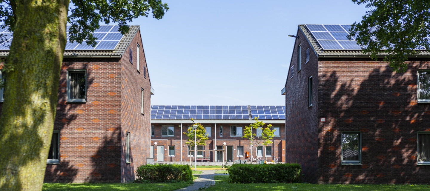 exterieur van opvang in Ter Apel