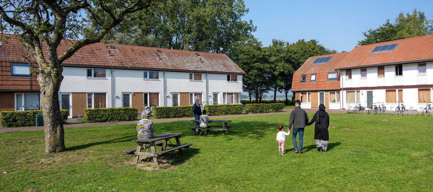 Gebouwen op coa locatie Luttelgeest