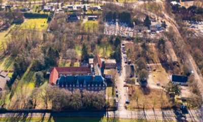 Klooster Bethanie luchtaanzicht