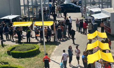 bewoners op de veiligheidsdag in Zoetermeer