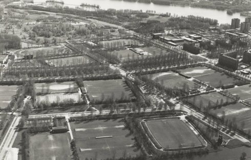 luchtfoto van Ookmeer
