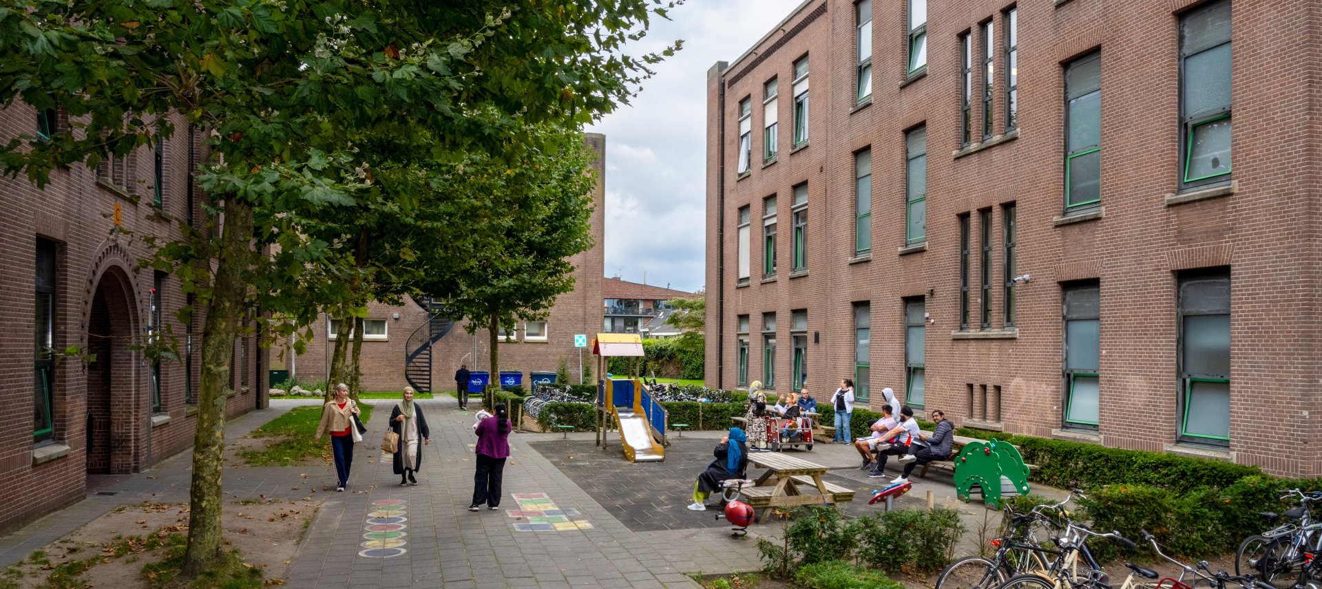 Gebouwen op coa locatie Nijmegen Dommer van Poldersveldtweg