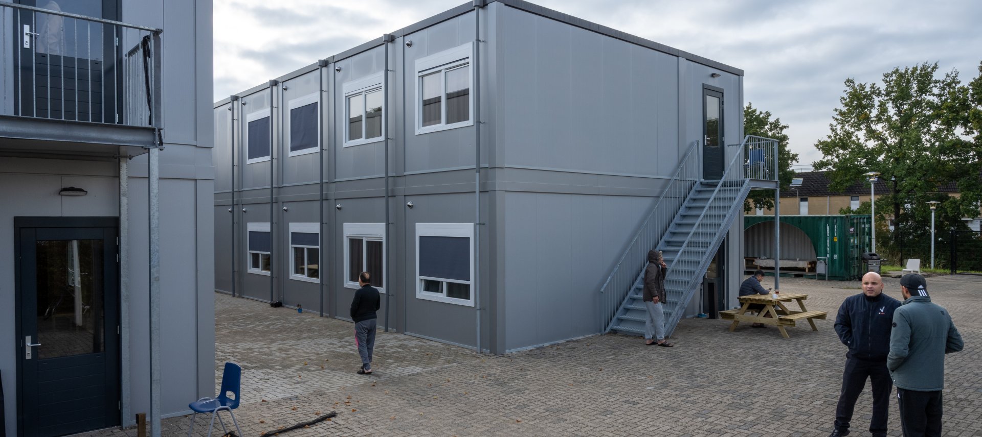 Gebouwen op coa locatie Spijkenisse