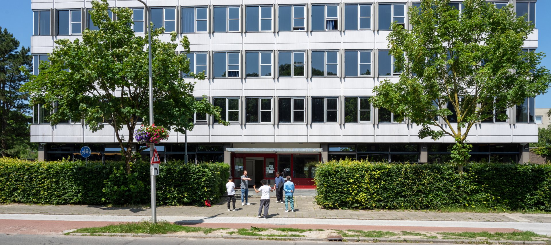 gebouw coa locatie utrecht ravellaan, 4 etages hoog
