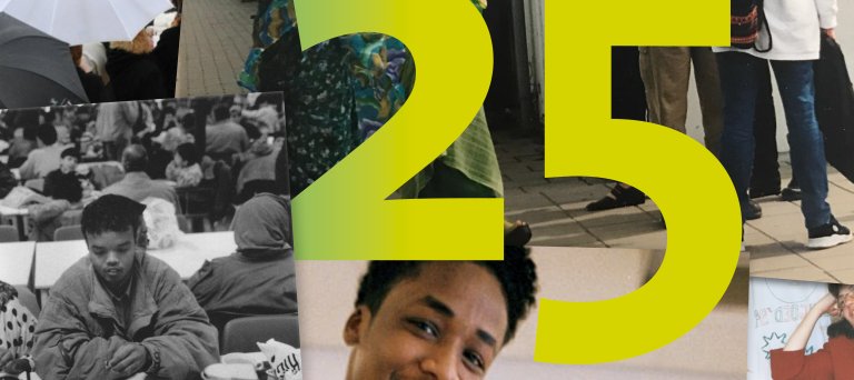 fotocollage van 25 jaar COA
