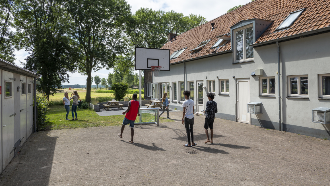 Basketbalspelers