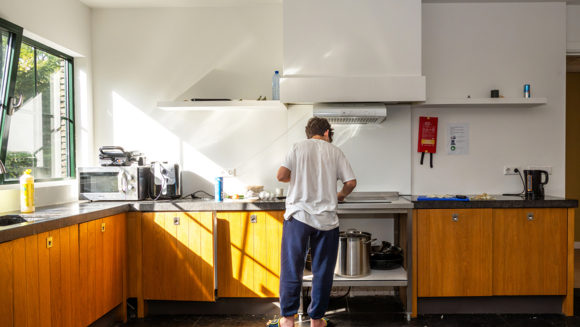 Keuken op coa locatie Heemstede amv