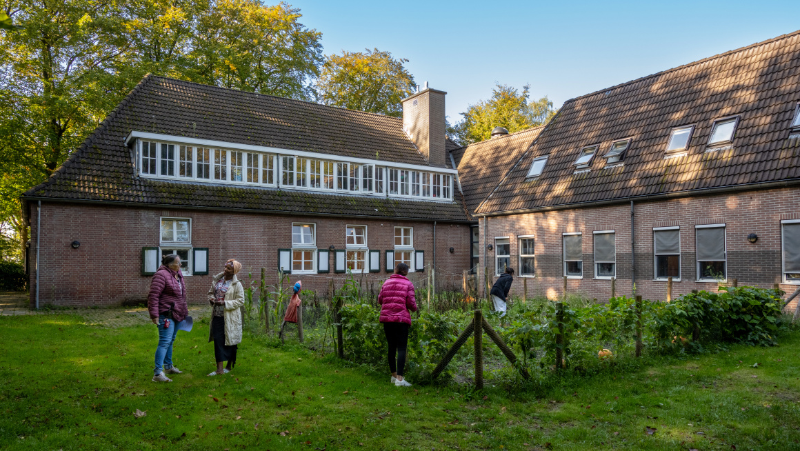 Groententuin op coa locatie Deelen