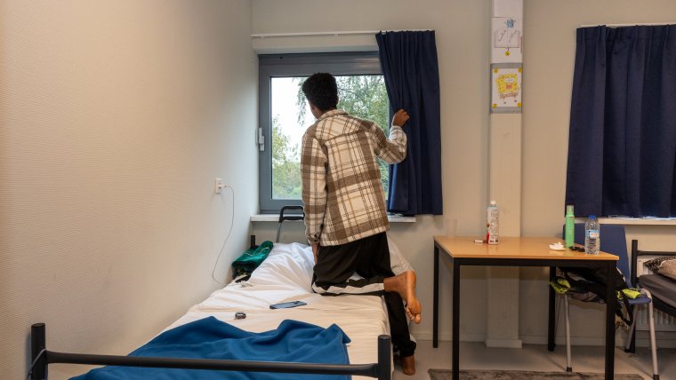 Slaapkamer op coa locatie Leidschendam Voorburg amv