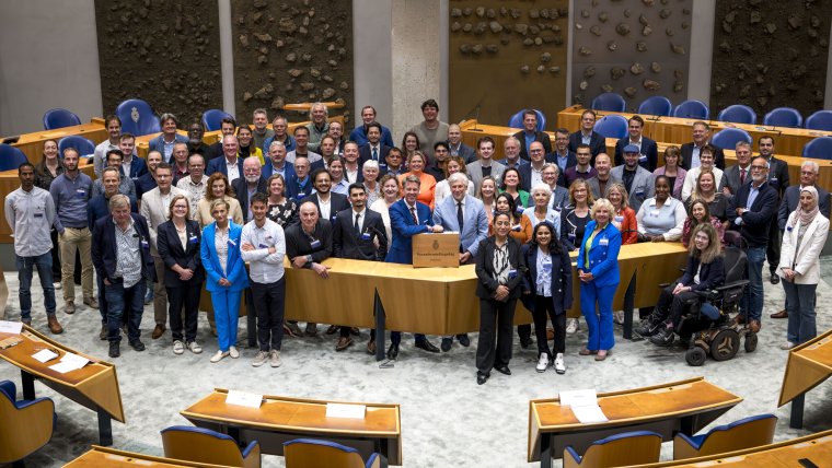 Statushouders in gesprek met de Tweede Kamer