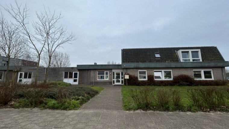 Buitenkant van het pand aan de Hilbert van Dijkstraat