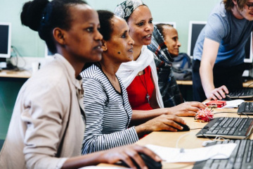 Asielzoekers als computerdocenten 