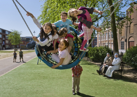 Spelende kinderen