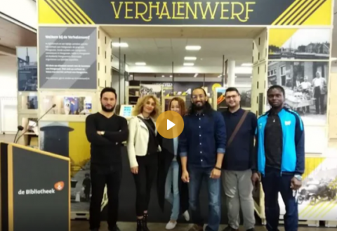 het koor van azc Hoogeveen